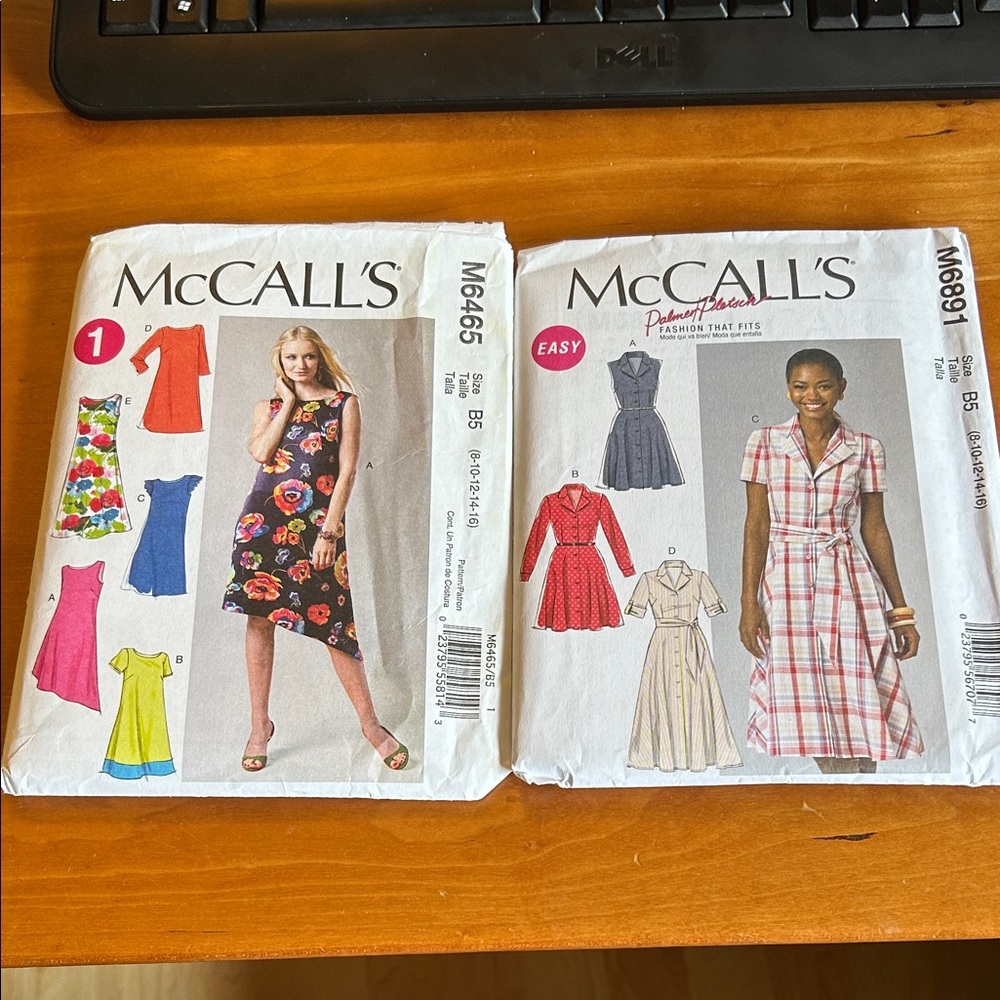 McCall's Dress Patterns Fashion that Fits Sizes 8-16